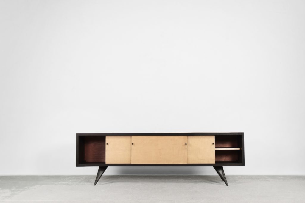 Modernistyczny sideboard, Skandynawia, lata 60
