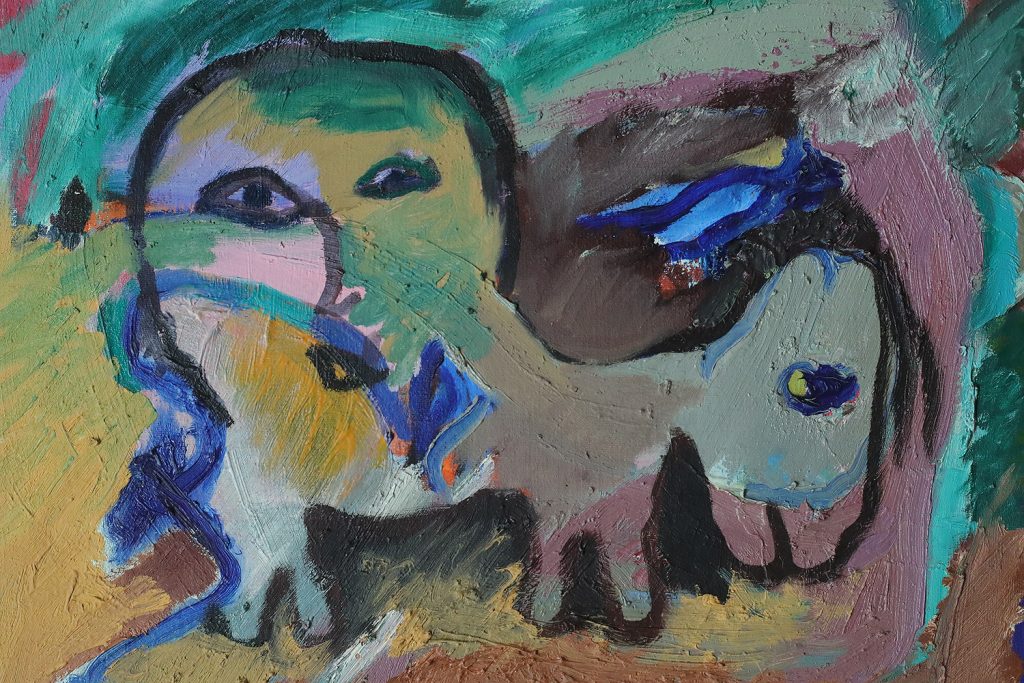 Obraz olejny na płótnie, Lennart Lilja, Szwecja