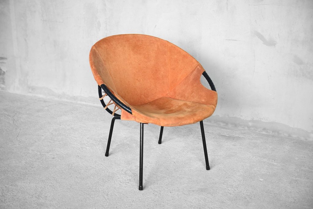 Fotel Balloon, proj. Lusch Erzeugnis, Lusch & Co, Niemcy, lata 60