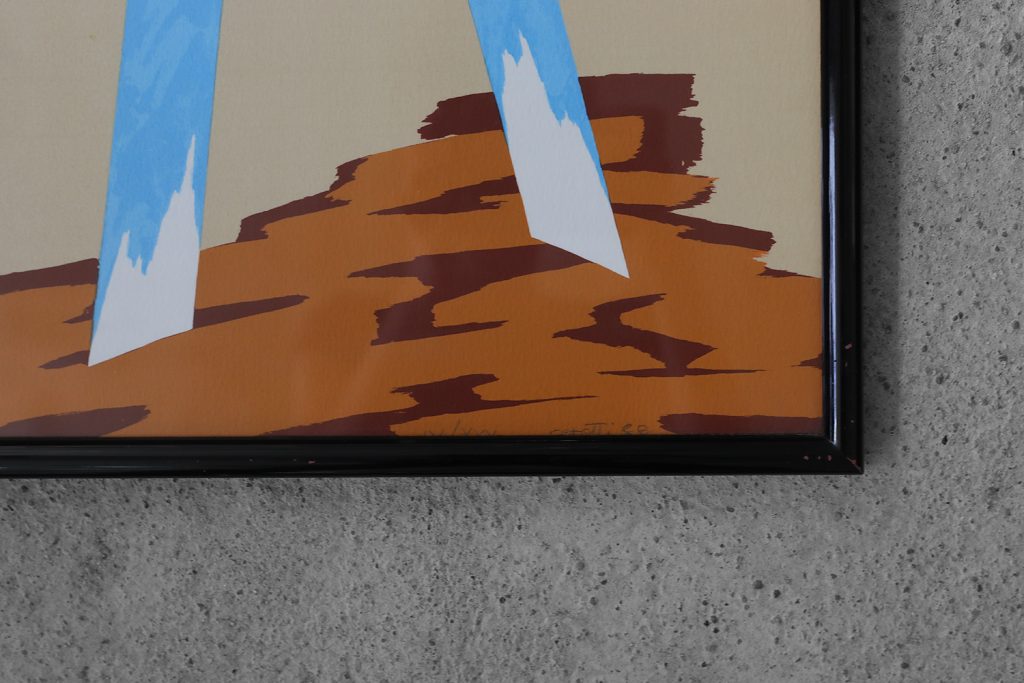 Serigrafia, Mino Ceretti, 1988