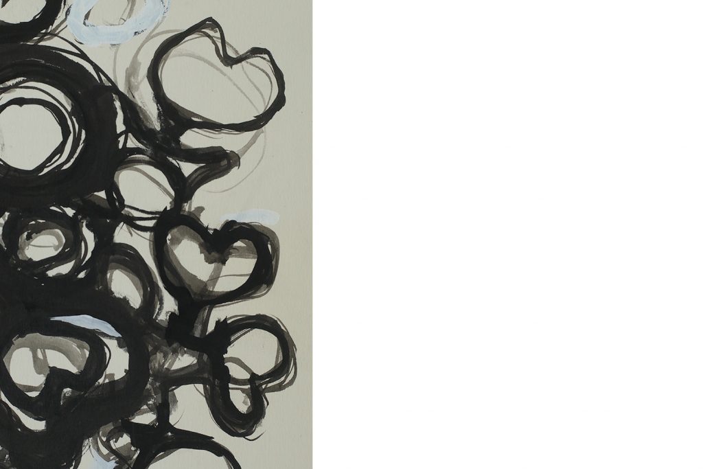 Technika mieszana na desce, Margareta Treutiger, Vattenblom, 1965