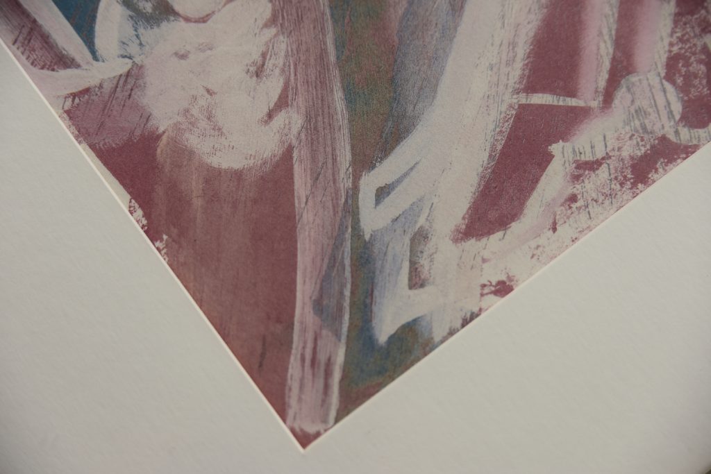 Kolorowa litografia, Kompozycja, 1981