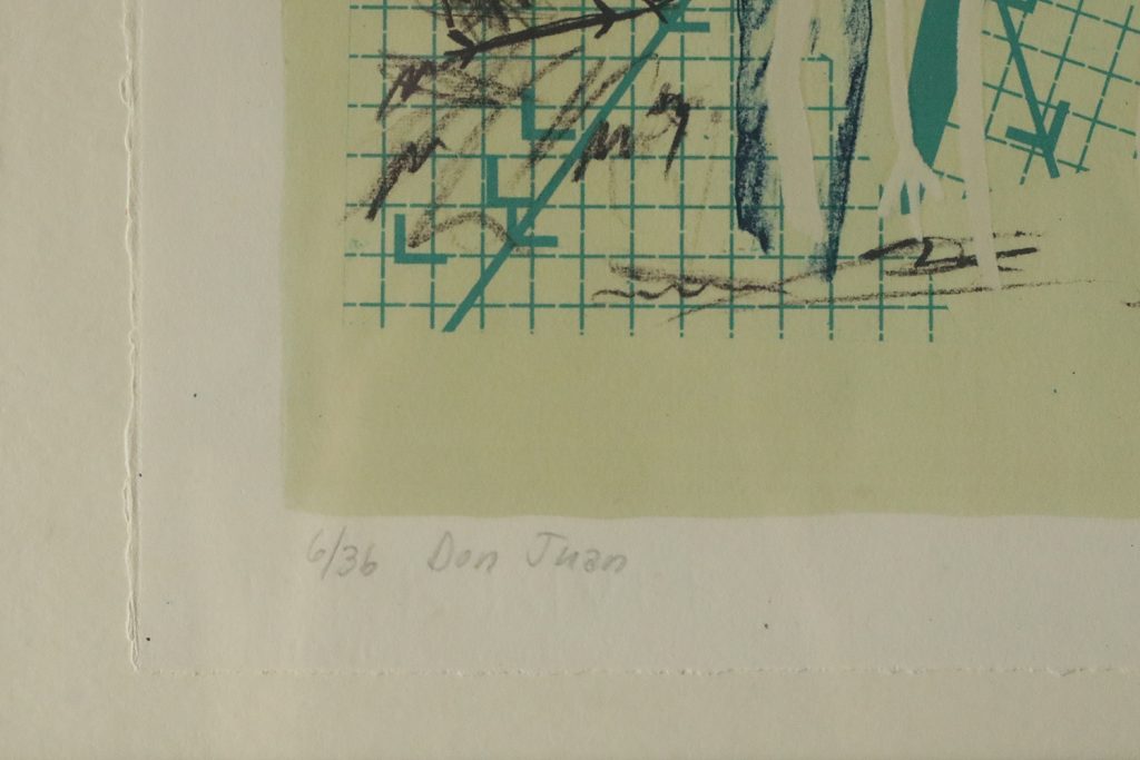 Litografia barwna, Poul Esting, Don Juan
