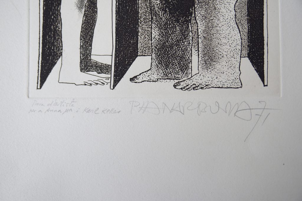 Grafika, Josep Pla-Narbona, INCOMUNICACIÓN Y LIBIDO, 1971