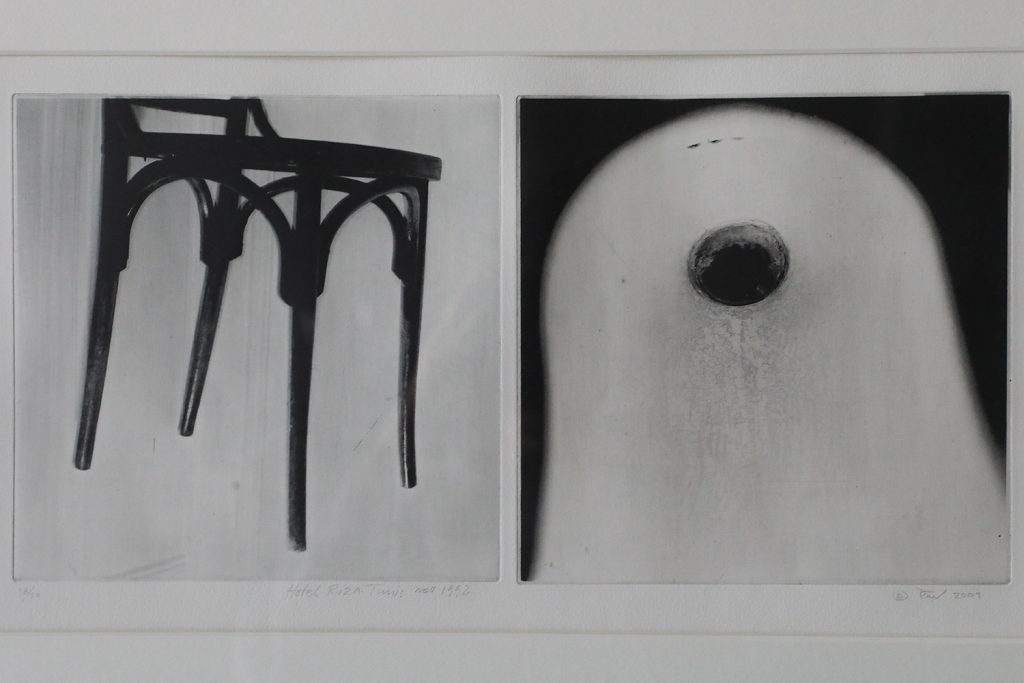 Fotoakwaforta, Pär Broman, Hotel Ritz Tunis, 2001