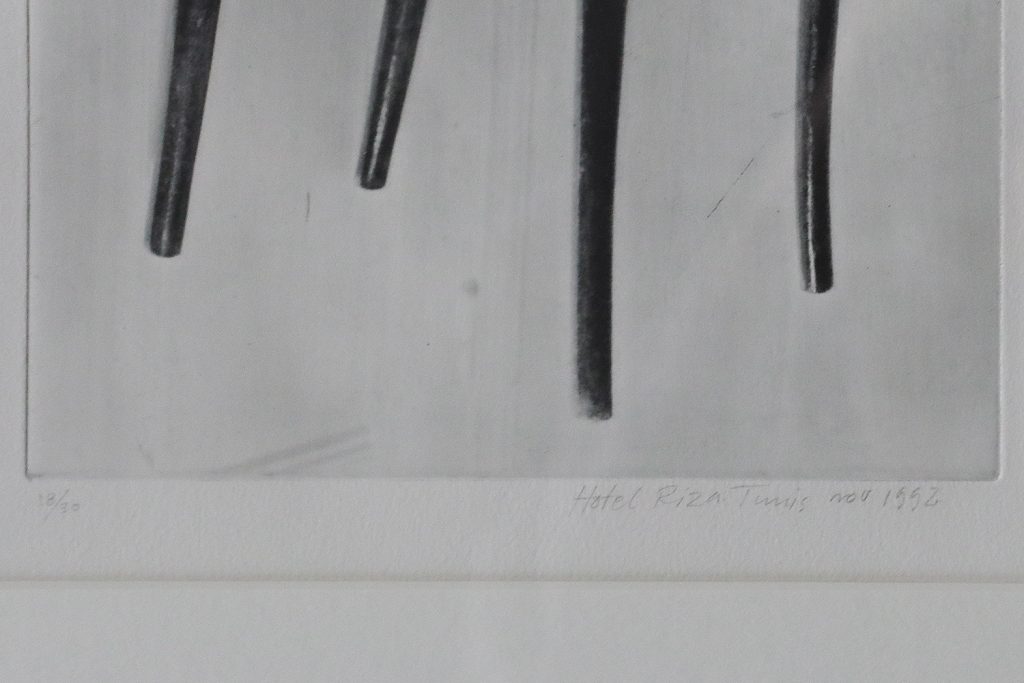 Fotoakwaforta, Pär Broman, Hotel Ritz Tunis, 2001