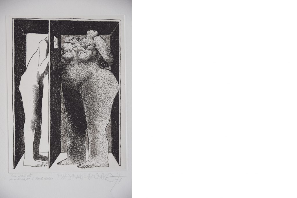 Grafika, Josep Pla-Narbona, INCOMUNICACIÓN Y LIBIDO, 1971