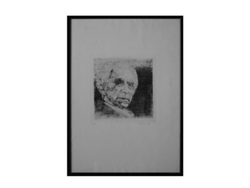 Akwaforta, Maurizio Bini, lata 60