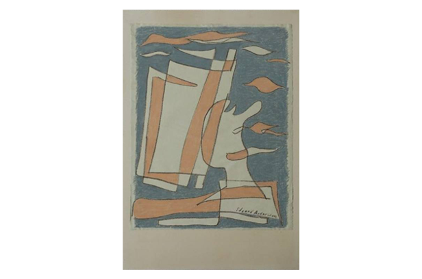 Rysunek pastelowy, Edvard Andersson, Szwecja