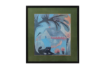 Vintage colour lithograph in the Primitive style