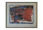 Kolorowa litografia, Denice Zetterquist, Komposition, 1965