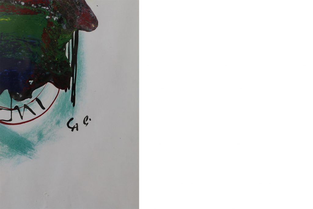 Technika mieszana, Cromatismo Ermetico, Rosario Calì, lata 70