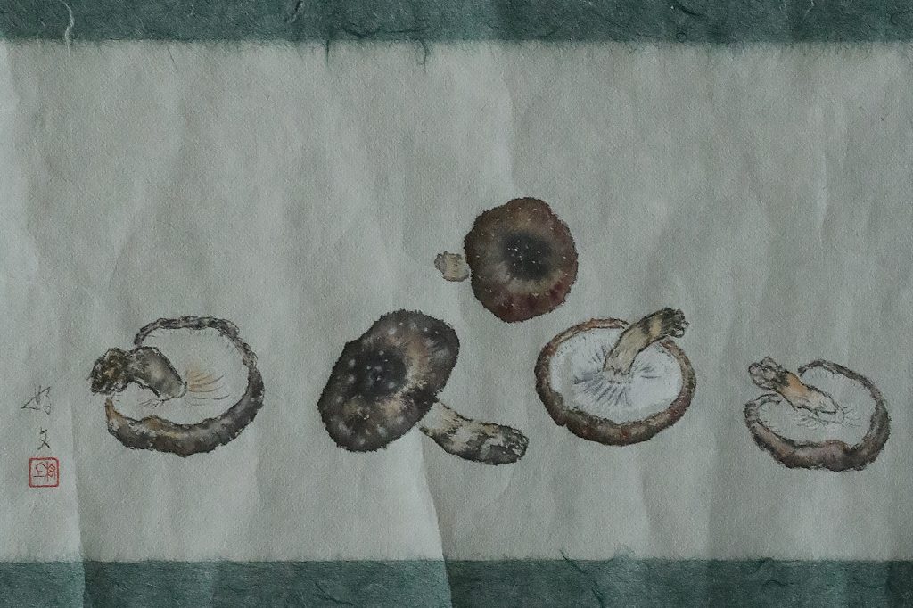 Tkanina artystyczna, malarstwo japońskie, Svampar, Dania