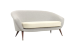 Modernistyczna sofa Tellus, proj. F. Jansson dla SM Wincrantz, Szwecja, lata 50