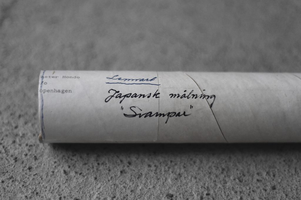 Tkanina artystyczna, malarstwo japońskie, Svampar, Dania