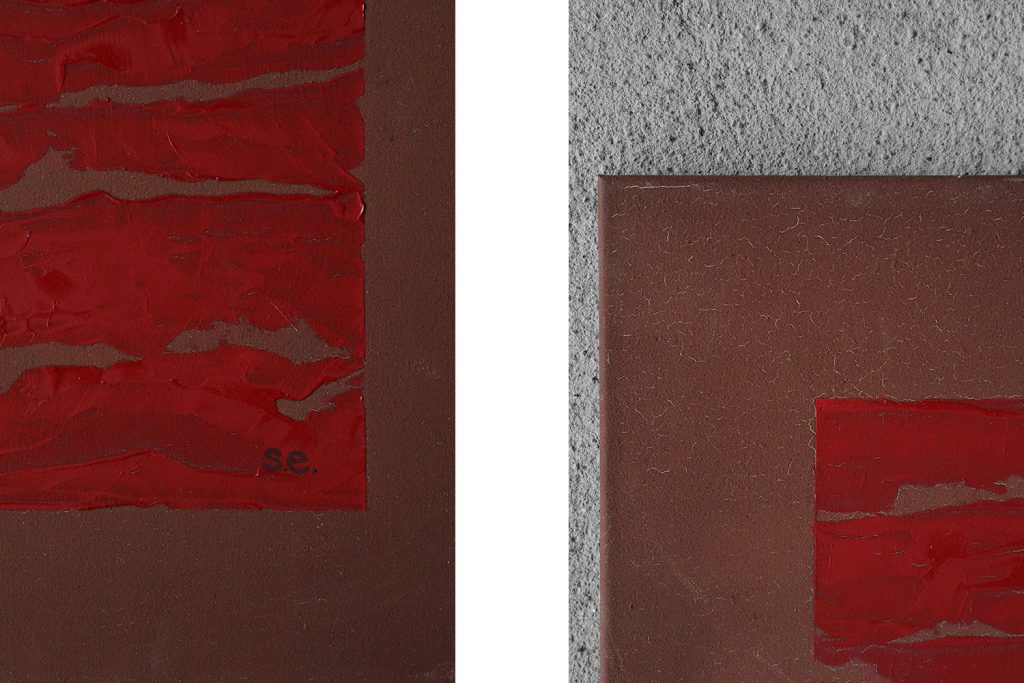 Cykl 4 obrazów olejnych na płótnie, Ewa Söderström, Fyra årstiderna, Skandynawia