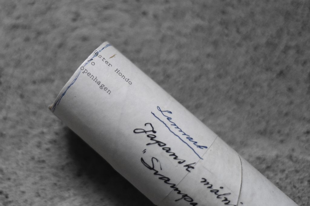 Tkanina artystyczna, malarstwo japońskie, Svampar, Dania