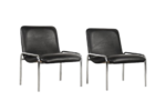 Para foteli minimalistycznych, Thonet, Niemcy, lata 70