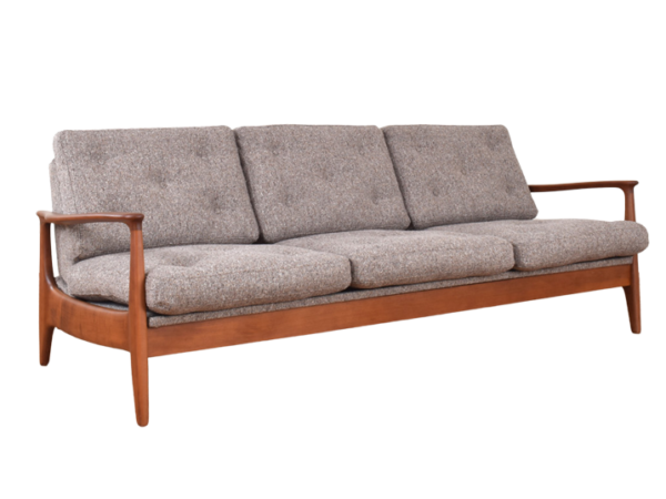 Sofa vintage, proj. Eugen Schmidt, Soloform, Niemcy, lata 60