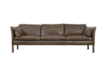 Skórzana sofa Cromwell, proj. Arne Norell, Szwecja, lata 60