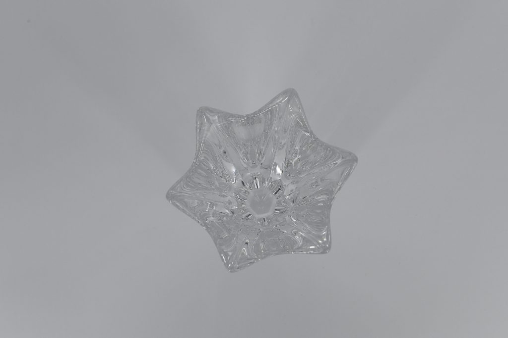 Tulip crystal vase, designed by Jan Johansson, Orrefors, Sweden, 1970s