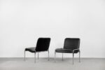 Para foteli minimalistycznych, Thonet, Niemcy, lata 70