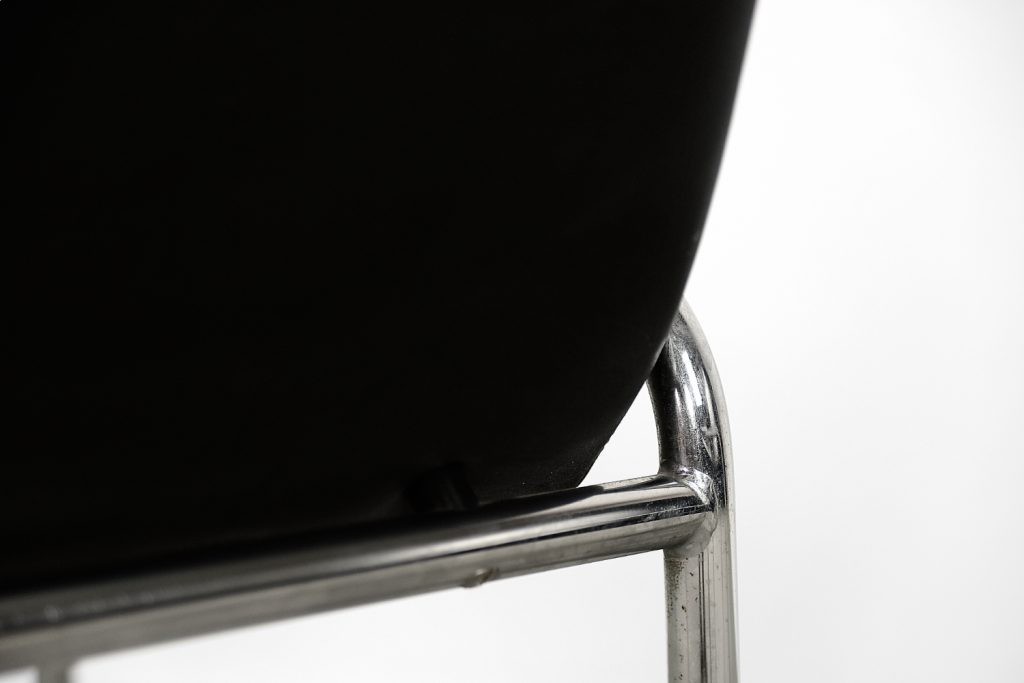 Para foteli minimalistycznych, Thonet, Niemcy, lata 70