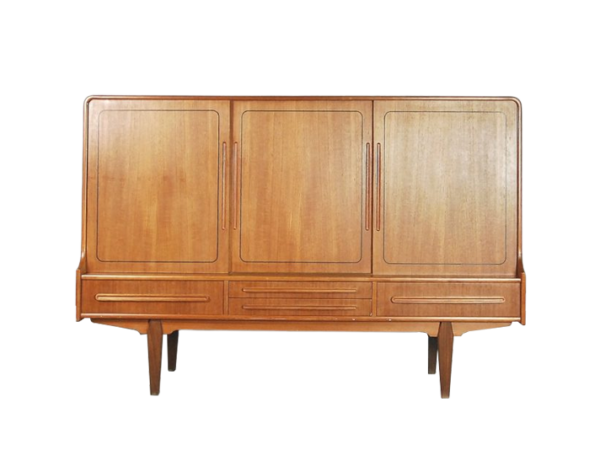 Vintage highboard, Dania, lata 50