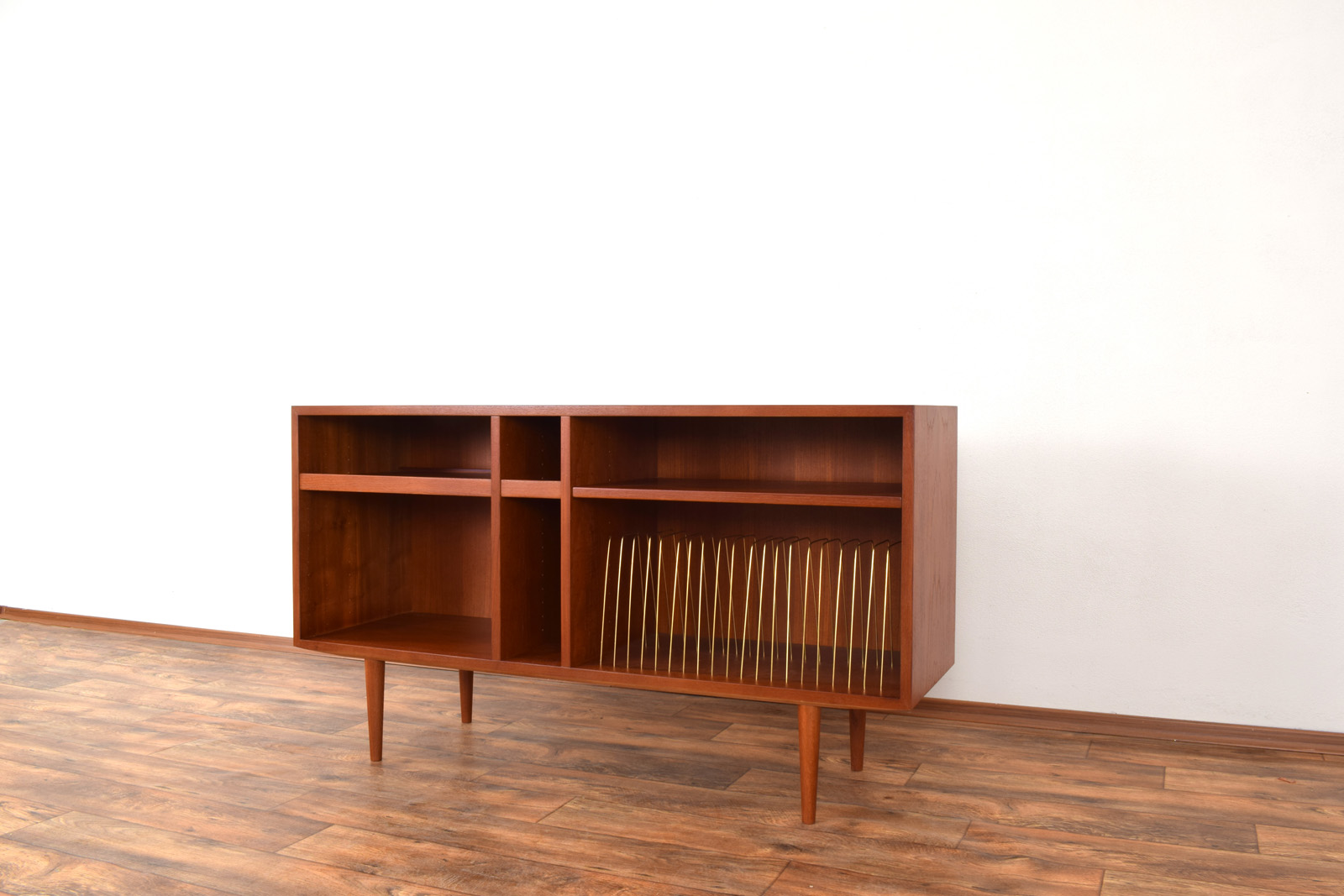 Komoda tekowa hi-fi, Dania, lata 60