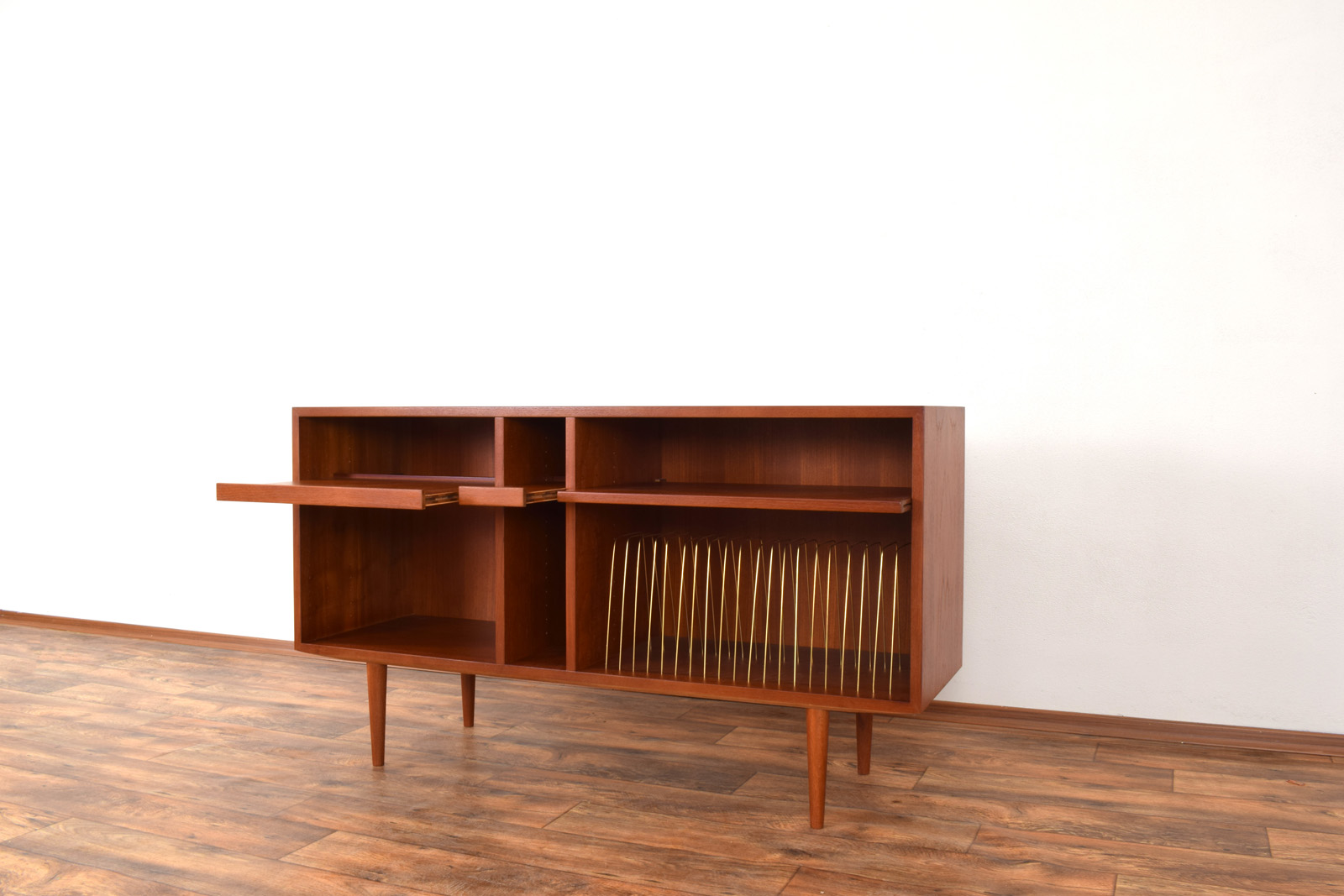 Komoda tekowa hi-fi, Dania, lata 60