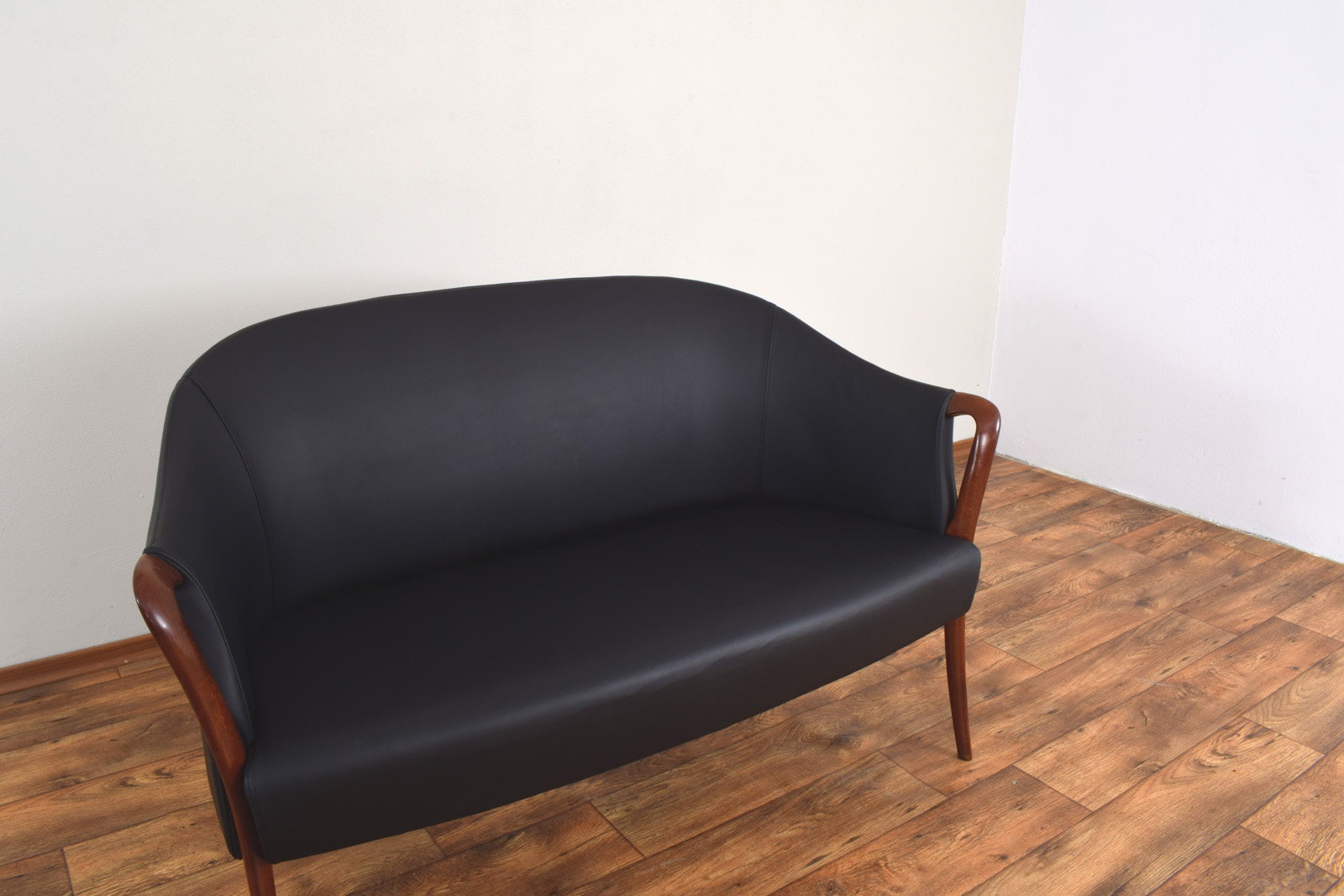 Sofa skórzana, Włochy, lata 60
