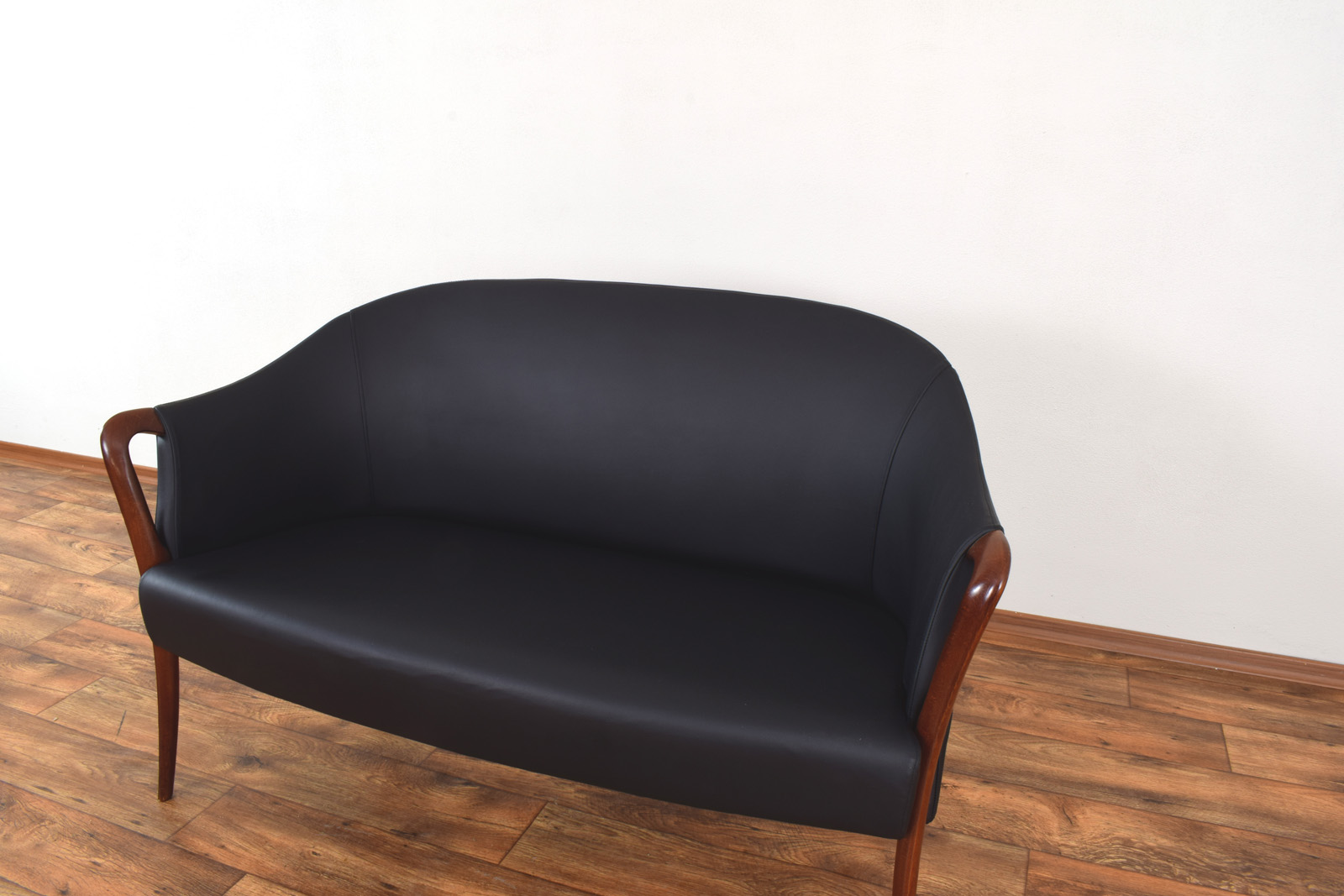 Sofa skórzana, Włochy, lata 60