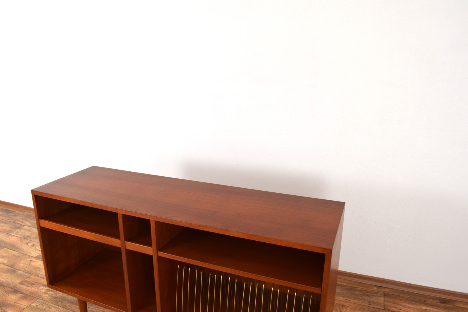 Komoda tekowa hi-fi, Dania, lata 60