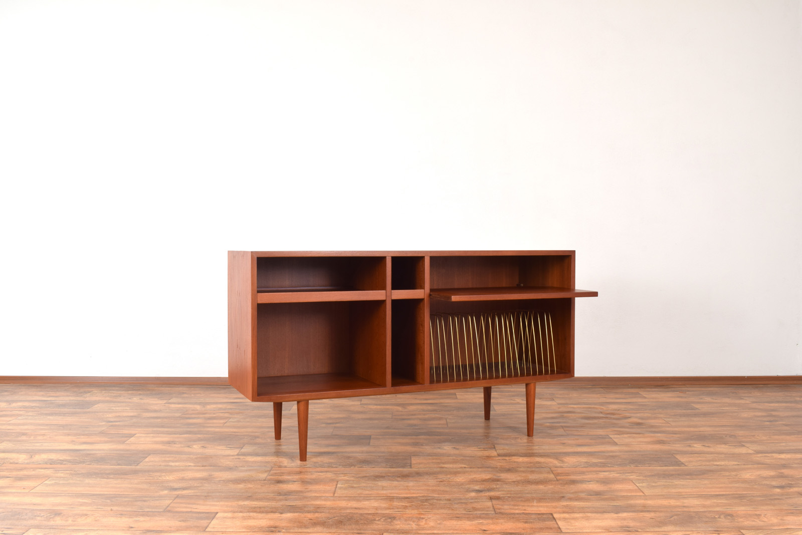 Komoda tekowa hi-fi, Dania, lata 60