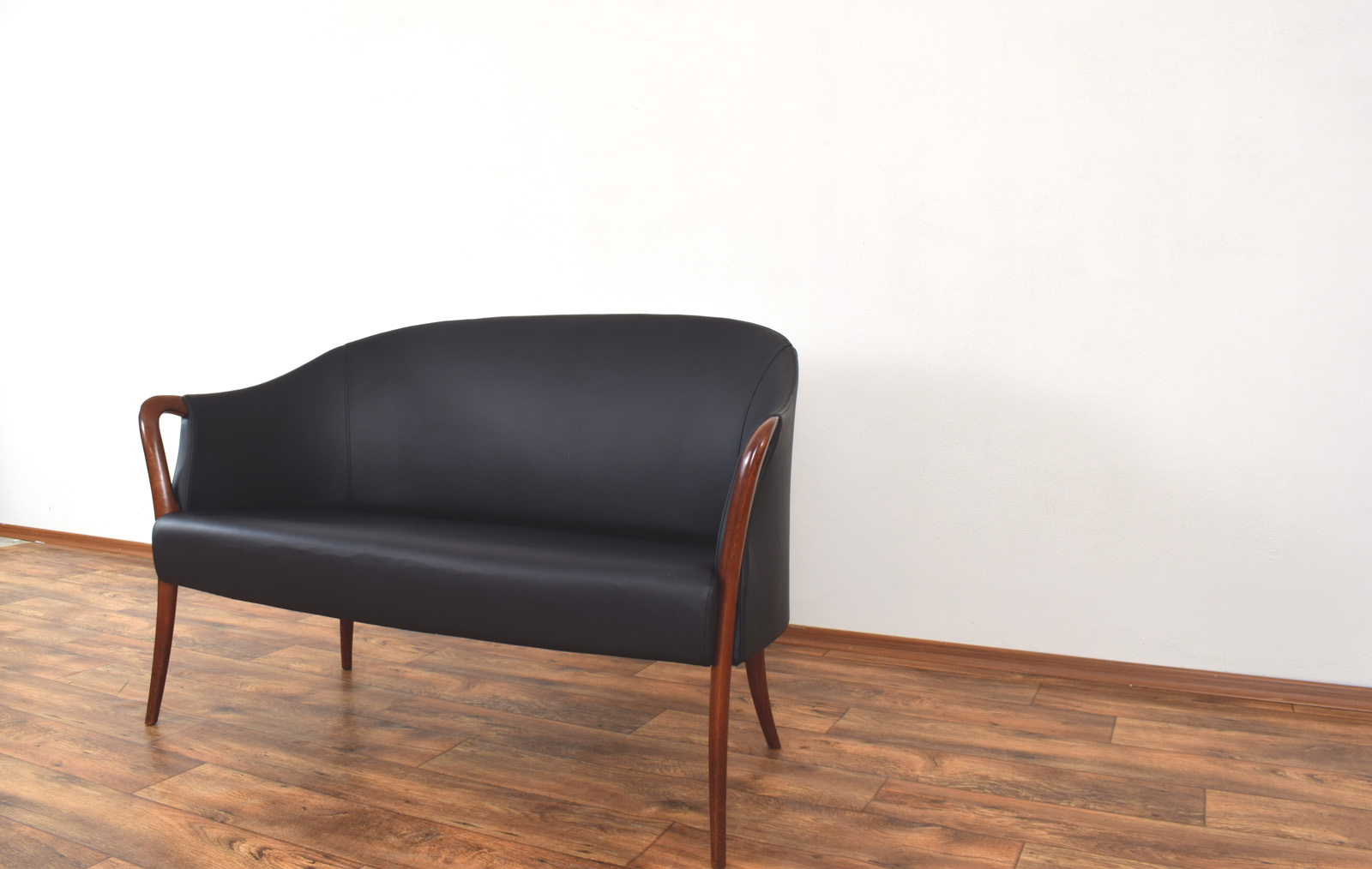 Sofa skórzana, Włochy, lata 60