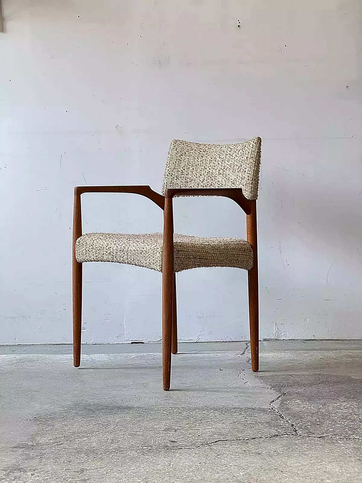 Krzesło tekowe, Dania, lata 60/70