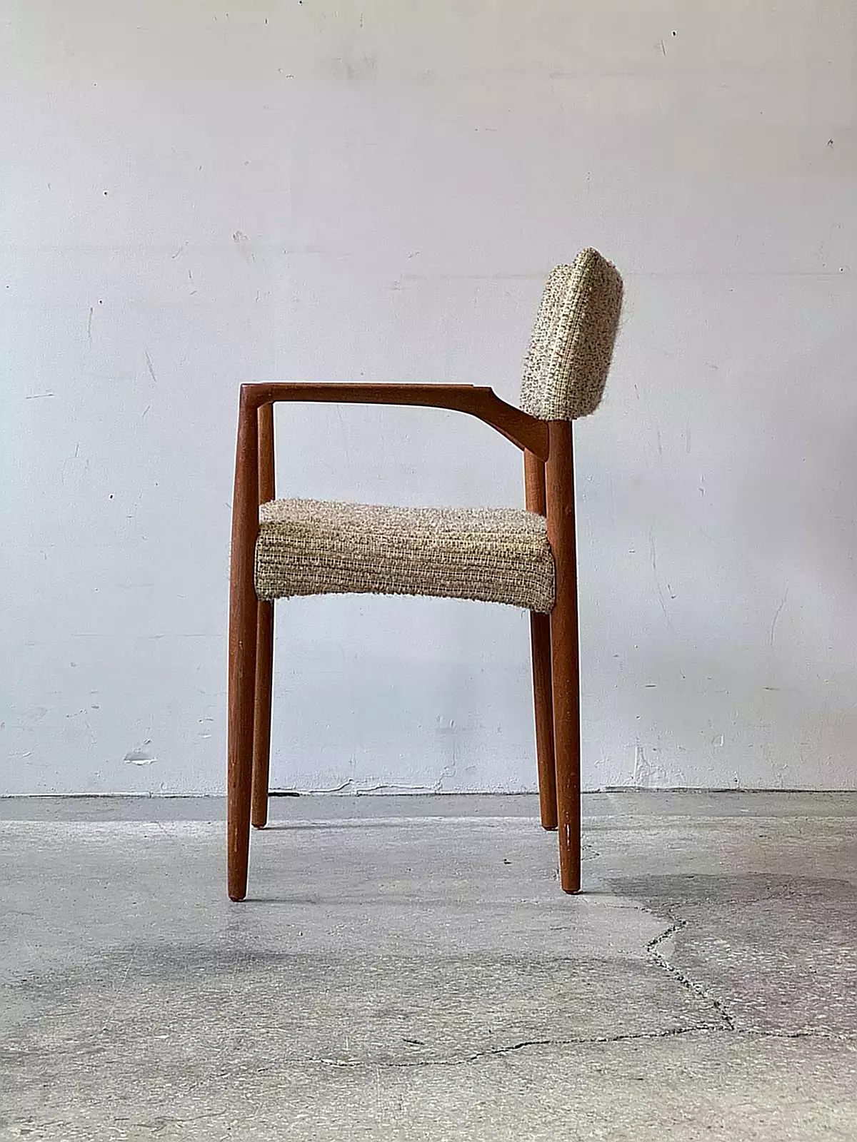 Krzesło tekowe, Dania, lata 60/70