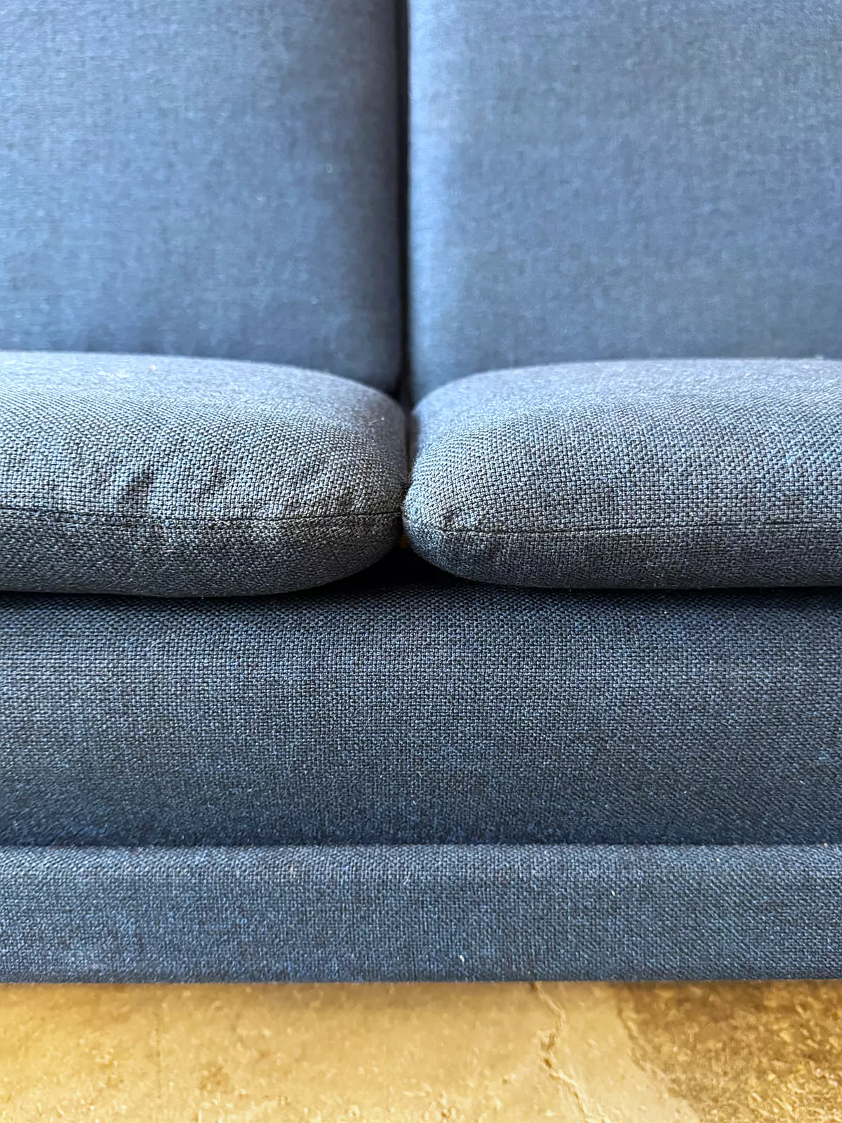 Sofa wełniana, proj. Folke Ohlsson, Dania, lata 50/60