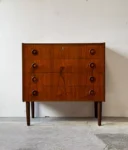 Mała komoda szufladówka, Dania lata 60/70