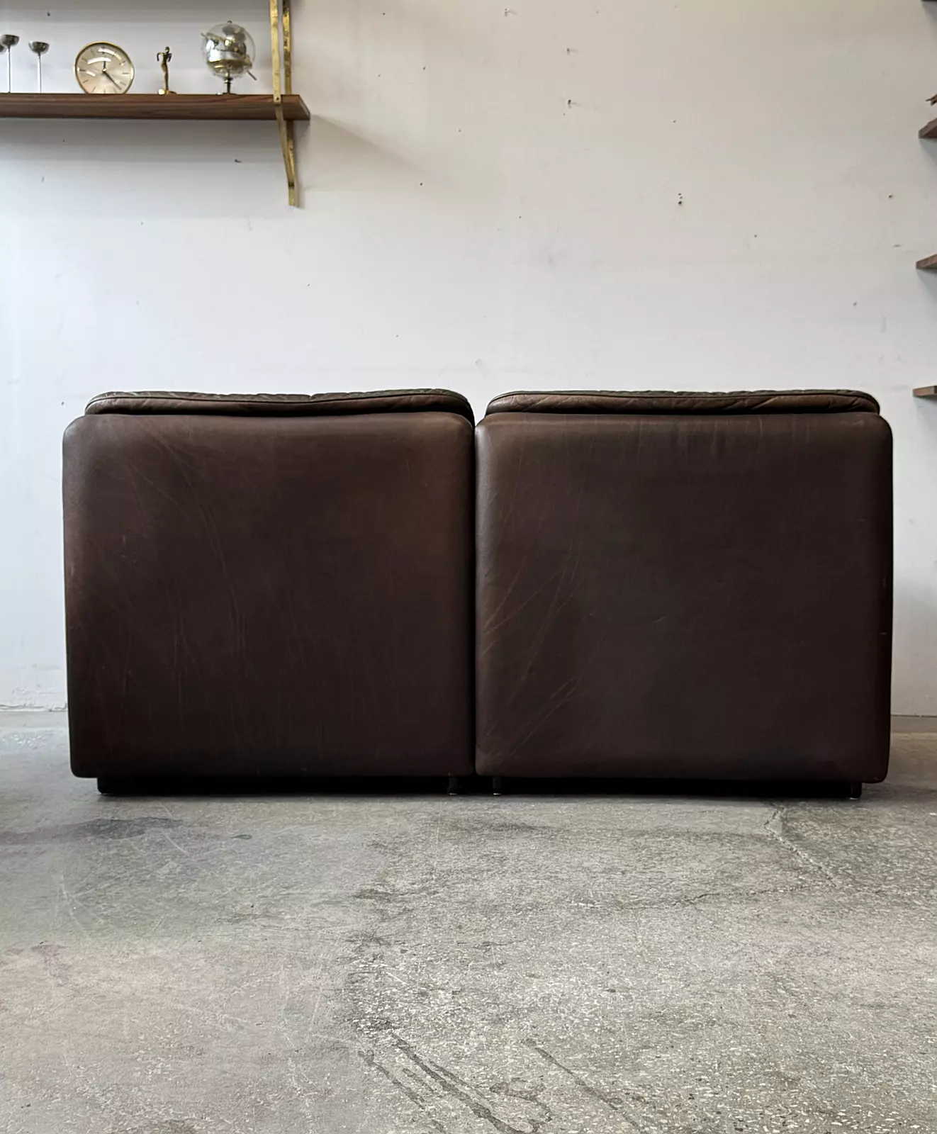 Skórzana sofa, model DS-66, De Sede, Szwajcaria, lata 70