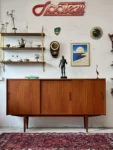 Tekowy sideboard, Dania, lata 60/70