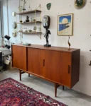 Tekowy sideboard, Dania, lata 60/70