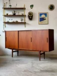 Tekowy sideboard, Dania, lata 60/70