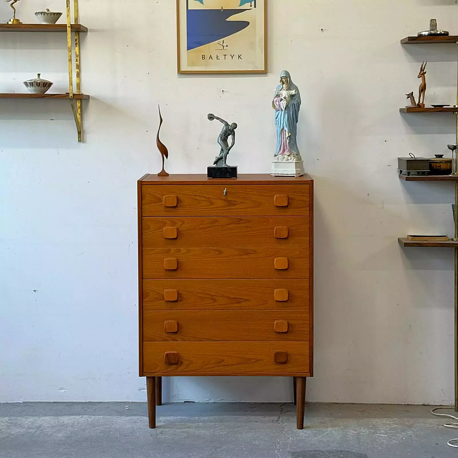 Komoda szufladówka vintage, Dania