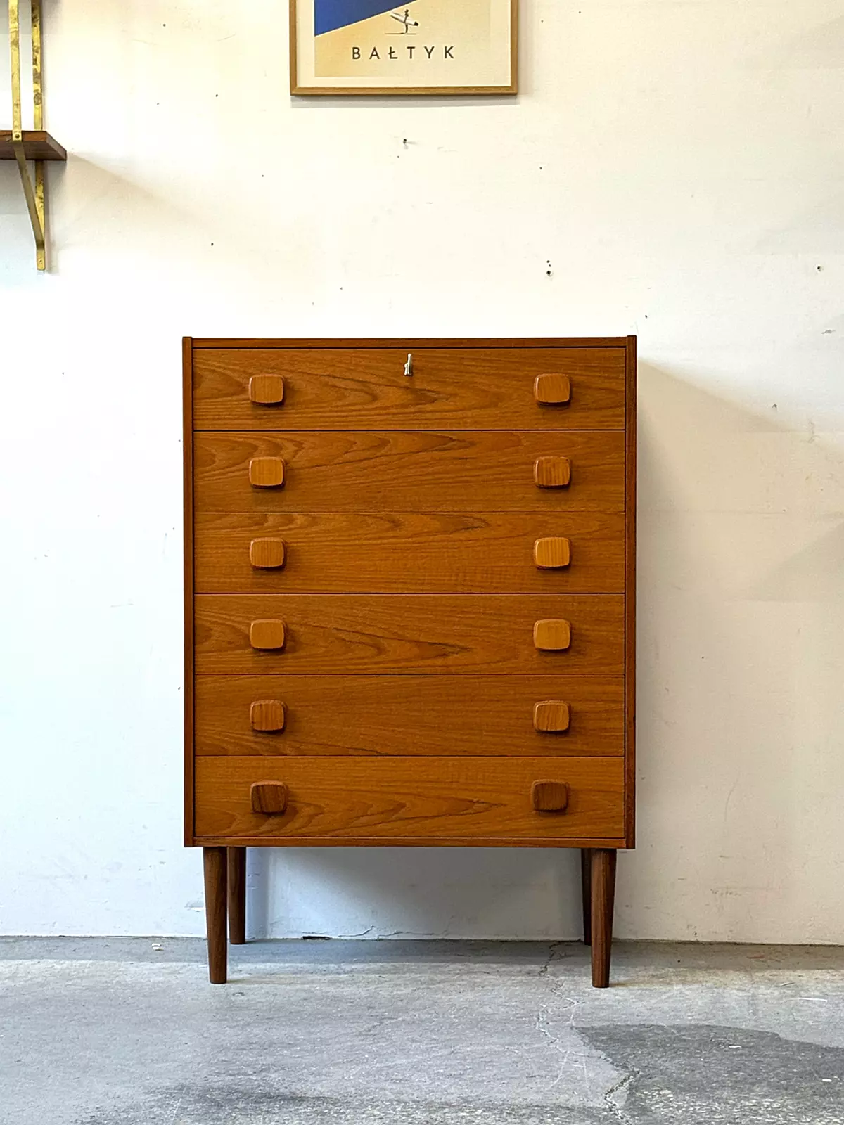 Komoda szufladówka vintage, Dania