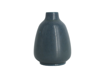 Mały wazon kamionkowy nr. 108, proj. Gunnar Borg, Höganäs Keramik, Szwecja, lata 60