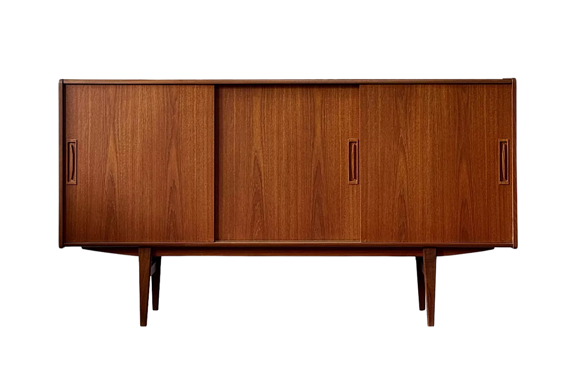 Tekowy sideboard, Dania, lata 60/70
