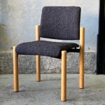 Zestaw 6 tapicerowanych krzeseł, Fröscher Sitform, Niemcy, lata 80