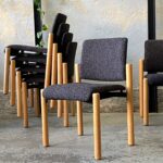 Zestaw 6 tapicerowanych krzeseł, Fröscher Sitform, Niemcy, lata 80