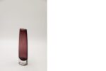 Plum Sommerso glass vase, Scandinavia, 1950s